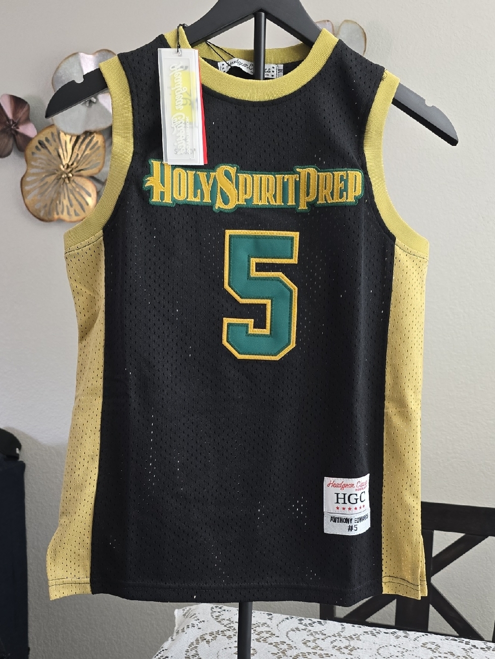 Youth Anthony Edwards Holy Spirit Prep Basketball Jersey